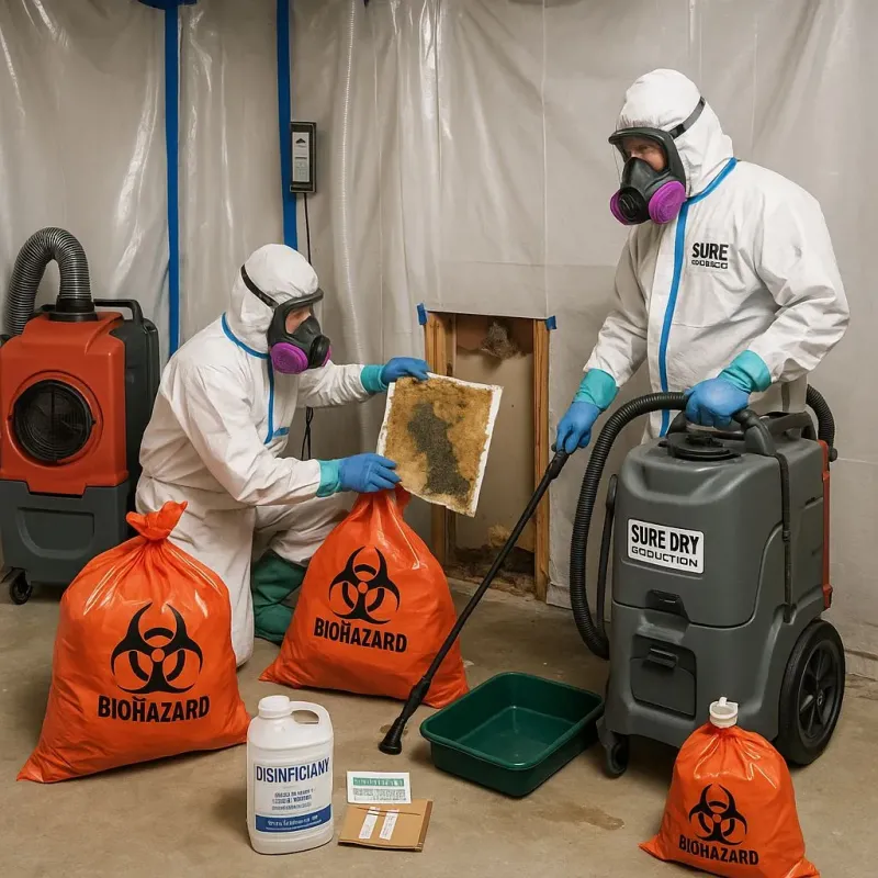 Contaminated Water Handling Protocols process in Avon, OH