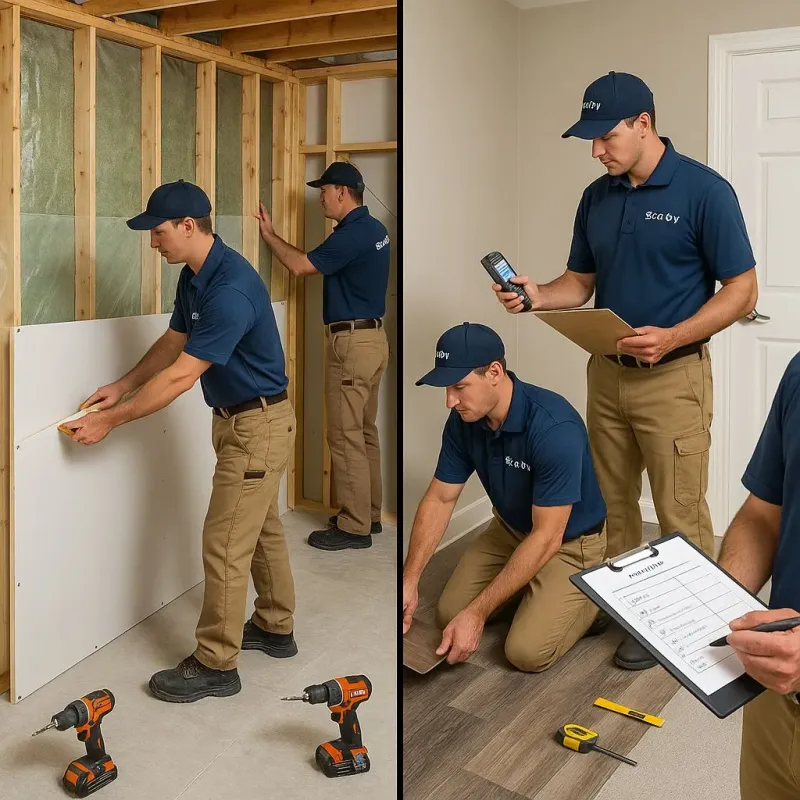 Repairs and Reconstruction process in Avon, OH